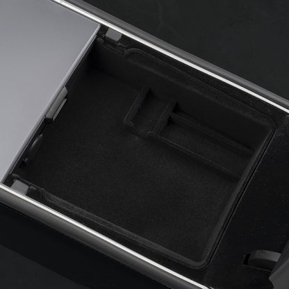 Car Flocking Storage Box Armrest Box for Tesla Model 3 / Y 2021 - Stowing Tidying by PMC Jewellery | Online Shopping South Africa | PMC Jewellery | Buy Now Pay Later Mobicred