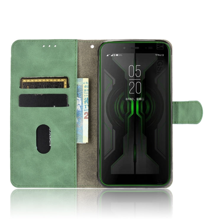 For Blackview BV6300 Pro Solid Color Skin Feel Magnetic Buckle Horizontal Flip Calf Texture PU Leather Case with Holder & Card Slots & Wallet(Green) - More Brand by PMC Jewellery | Online Shopping South Africa | PMC Jewellery | Buy Now Pay Later Mobicred