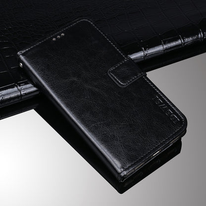 For Umidigi Bison GT idewei Crazy Horse Texture Horizontal Flip Leather Case with Holder & Card Slots & Wallet(Black) - More Brand by idewei | Online Shopping South Africa | PMC Jewellery | Buy Now Pay Later Mobicred