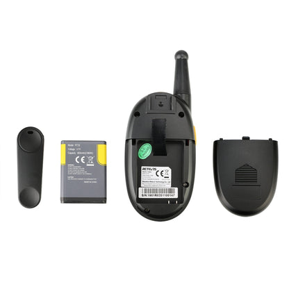 1 Pair RETEVIS RT-35 0.5W EU Frequency 446MHz 8CHS Children Handheld Walkie Talkie(Black) - Children by RETEVIS | Online Shopping South Africa | PMC Jewellery | Buy Now Pay Later Mobicred