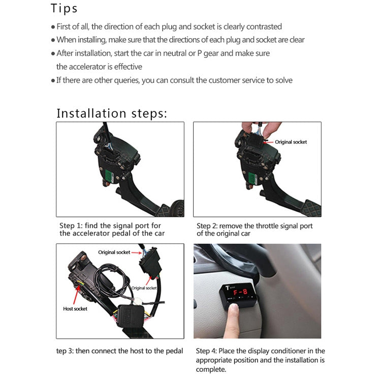 For Nissan Navara NP300 2015- Car Potent Booster Electronic Throttle Controller - Car Modification by PMC Jewellery | Online Shopping South Africa | PMC Jewellery | Buy Now Pay Later Mobicred