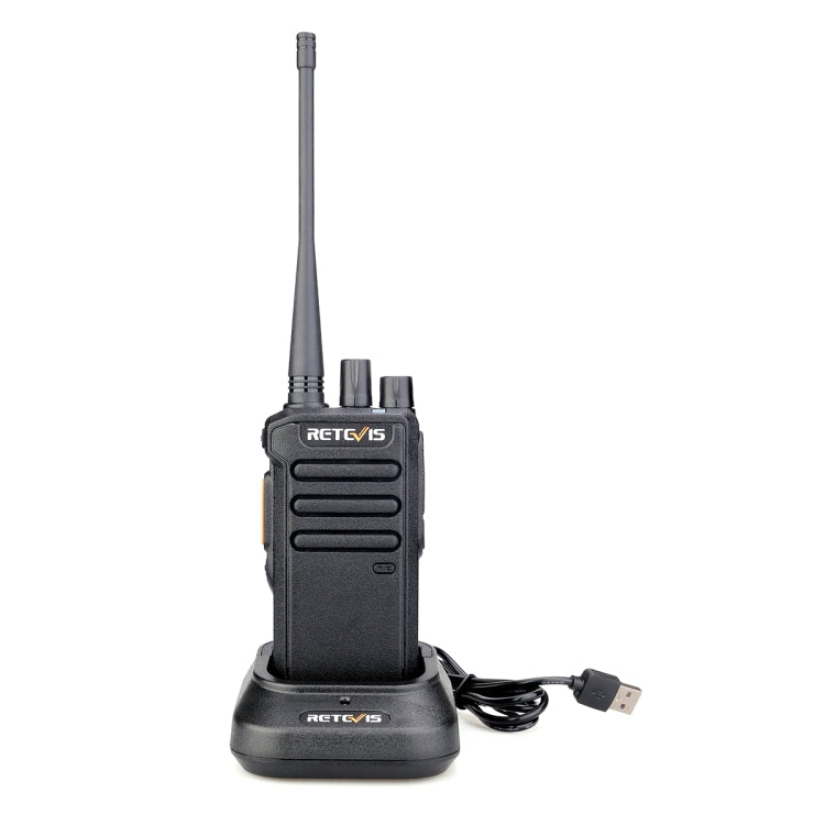 RETEVIS RT43 5W UHF 400-480MHz 32CHS DMR Digital Two Way Radio Handheld Walkie Talkie, EU Plug(Black) - free shipping - PMC Jewellery - Order now!