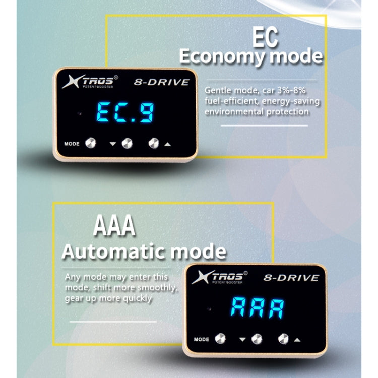 For Toyota Corolla 2005-2007 TROS 8-Drive Potent Booster Electronic Throttle Controller Speed Booster - Car Modification by TROS | Online Shopping South Africa | PMC Jewellery | Buy Now Pay Later Mobicred