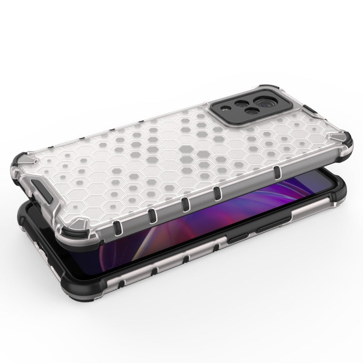 For vivo V21 Shockproof Honeycomb PC + TPU Case(Red) - vivo Cases by PMC TechLife | Online Shopping South Africa | PMC TechLife | Buy Now Pay Later Mobicred