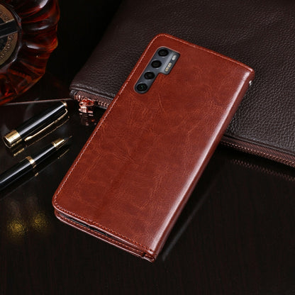 For TCL 20 Pro 5G idewei Crazy Horse Texture Horizontal Flip Leather Case with Holder & Card Slots & Wallet(Rose Red) - More Brand by idewei | Online Shopping South Africa | PMC Jewellery | Buy Now Pay Later Mobicred