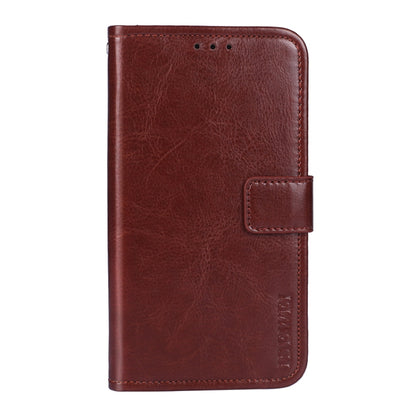 For TCL 20 Pro 5G idewei Crazy Horse Texture Horizontal Flip Leather Case with Holder & Card Slots & Wallet(Brown) - More Brand by idewei | Online Shopping South Africa | PMC Jewellery | Buy Now Pay Later Mobicred