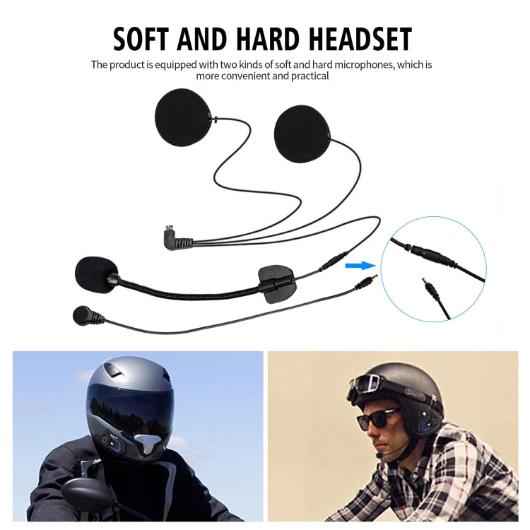 WUPP CS-1412C1 Bluetooth 5.1 S2 Motorcycle Helmet Full Duplex Bluetooth Intercom Headset Earphone(Grey) - Motorcycle Walkie Talkie by PMC Jewellery | Online Shopping South Africa | PMC Jewellery | Buy Now Pay Later Mobicred