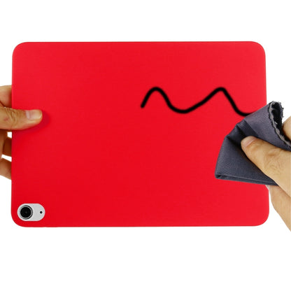 Solid Color Liquid Silicone Shockpoof Tablet Case For iPad Air 11 2024 / Air 2022 / 2020 10.9(Red) - iPad Air (2022) / (2020) 10.9 Cases by PMC Jewellery | Online Shopping South Africa | PMC Jewellery | Buy Now Pay Later Mobicred