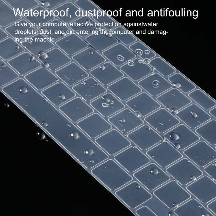 Laptop Crystal Keyboard Protective Film For MacBook Air 13.3 inch A2337 / A2179 2020 EU Version (Transparent) - Keyboard Protector by PMC Jewellery | Online Shopping South Africa | PMC Jewellery | Buy Now Pay Later Mobicred