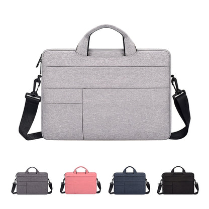 ND05SDJ Oxford Cloth + Nylon Laptop Portable Shoulder Bag, Size:13.3 inch(Deep Space Gray) - 13.3 inch by PMC Jewellery | Online Shopping South Africa | PMC Jewellery | Buy Now Pay Later Mobicred