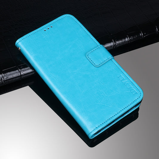 For Blackview A90 idewei Crazy Horse Texture Horizontal Flip Leather Case with Holder & Card Slots & Wallet(Sky Blue) - More Brand by idewei | Online Shopping South Africa | PMC Jewellery | Buy Now Pay Later Mobicred