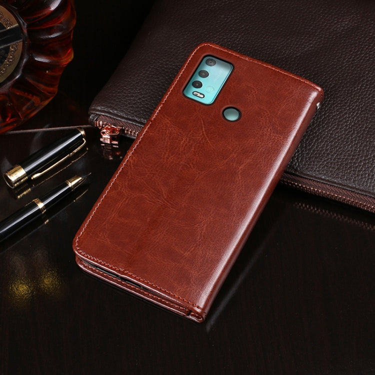 For Wiko Power U30 idewei Crazy Horse Texture Horizontal Flip Leather Case with Holder & Card Slots & Wallet(Red) - Wiko by idewei | Online Shopping South Africa | PMC Jewellery | Buy Now Pay Later Mobicred