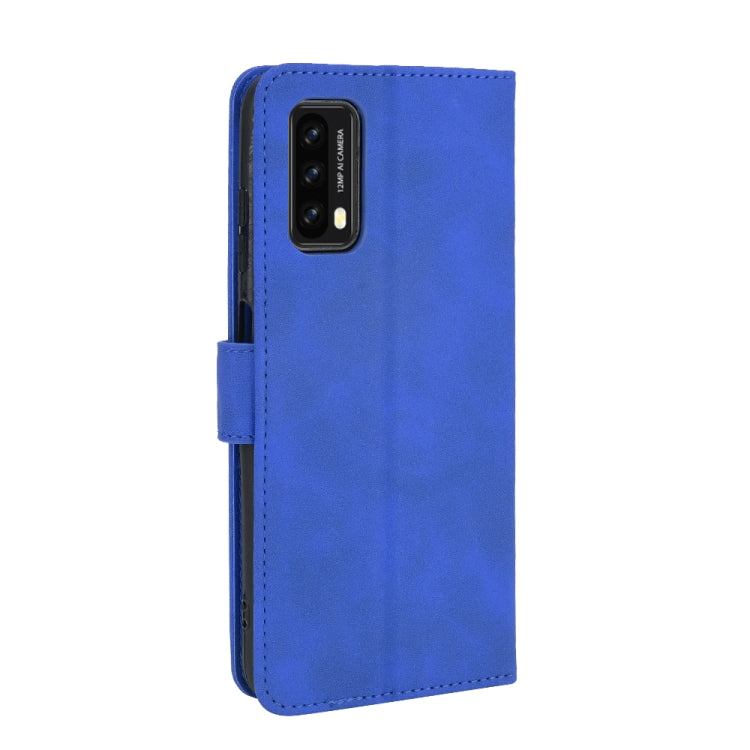 For Blackview A90 Solid Color Skin Feel Magnetic Buckle Horizontal Flip Calf Texture PU Leather Case with Holder & Card Slots & Wallet(Blue) - More Brand by PMC Jewellery | Online Shopping South Africa | PMC Jewellery | Buy Now Pay Later Mobicred