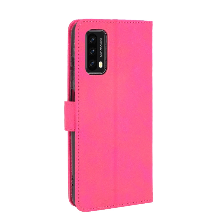 For Blackview A90 Solid Color Skin Feel Magnetic Buckle Horizontal Flip Calf Texture PU Leather Case with Holder & Card Slots & Wallet(Rose Red) - More Brand by PMC Jewellery | Online Shopping South Africa | PMC Jewellery | Buy Now Pay Later Mobicred