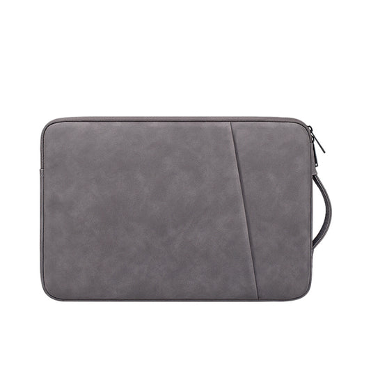 ND08 Sheepskin Notebook Iner Bag, Size:14.1-15.4 inch(Deep Space Gray) - 14.1 inch by PMC Jewellery | Online Shopping South Africa | PMC Jewellery | Buy Now Pay Later Mobicred