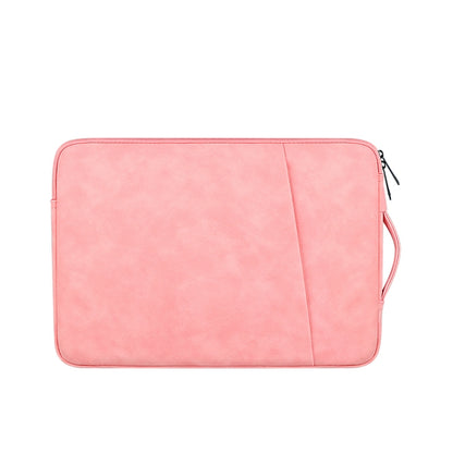 ND08 Sheepskin Notebook Iner Bag, Size:14.1-15.4 inch(Pink) - 14.1 inch by PMC Jewellery | Online Shopping South Africa | PMC Jewellery | Buy Now Pay Later Mobicred