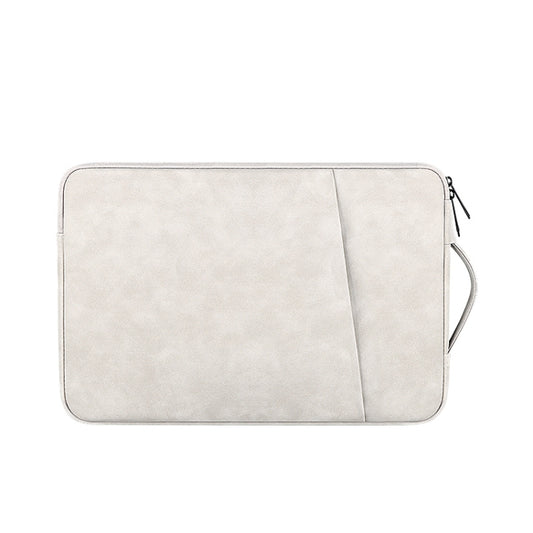 ND08 Sheepskin Notebook Iner Bag, Size:14.1-15.4 inch(Elegant Gray) - 14.1 inch by PMC Jewellery | Online Shopping South Africa | PMC Jewellery | Buy Now Pay Later Mobicred