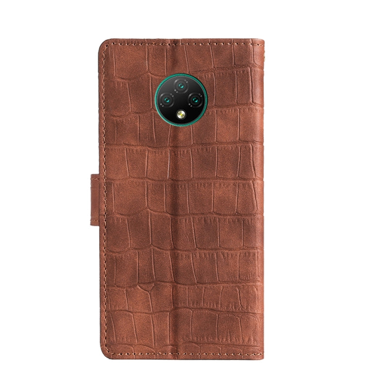 For Doogee X95 Skin Feel Crocodile Texture Magnetic Clasp Horizontal Flip PU Leather Case with Holder & Card Slots & Wallet(Brown) - More Brand by PMC Jewellery | Online Shopping South Africa | PMC Jewellery | Buy Now Pay Later Mobicred