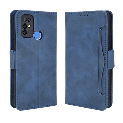 For Doogee X96 Pro Skin Feel Calf Pattern Horizontal Flip Leather Case with Holder & Card Slots & Photo Frame(Blue) - More Brand by PMC Jewellery | Online Shopping South Africa | PMC Jewellery | Buy Now Pay Later Mobicred