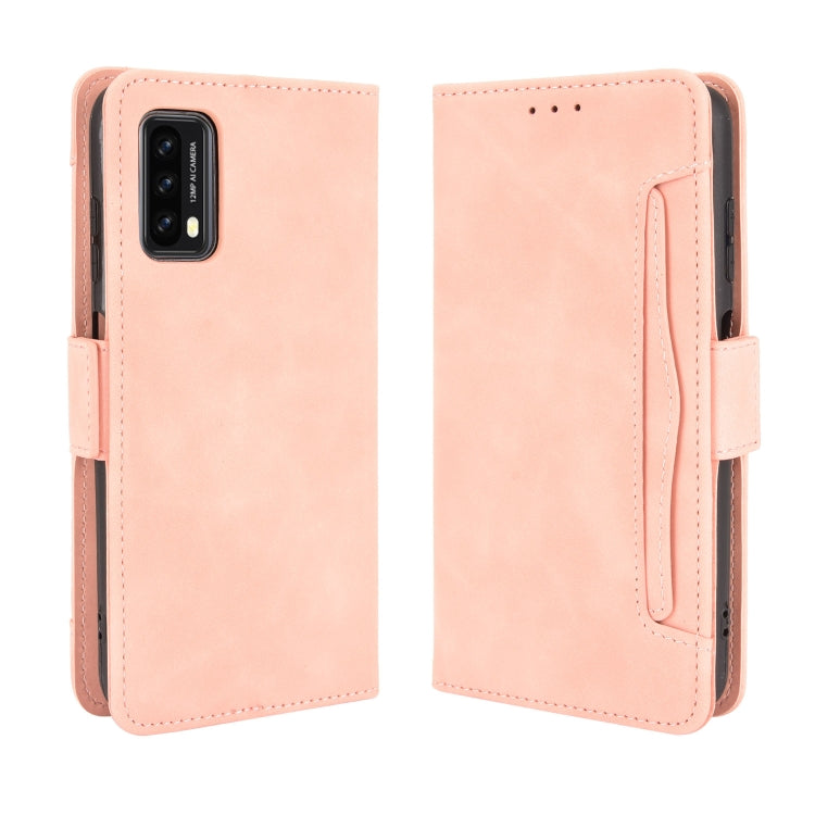 For Blackview A90 Skin Feel Calf Pattern Horizontal Flip Leather Case with Holder & Card Slots & Photo Frame(Pink) - More Brand by PMC Jewellery | Online Shopping South Africa | PMC Jewellery | Buy Now Pay Later Mobicred