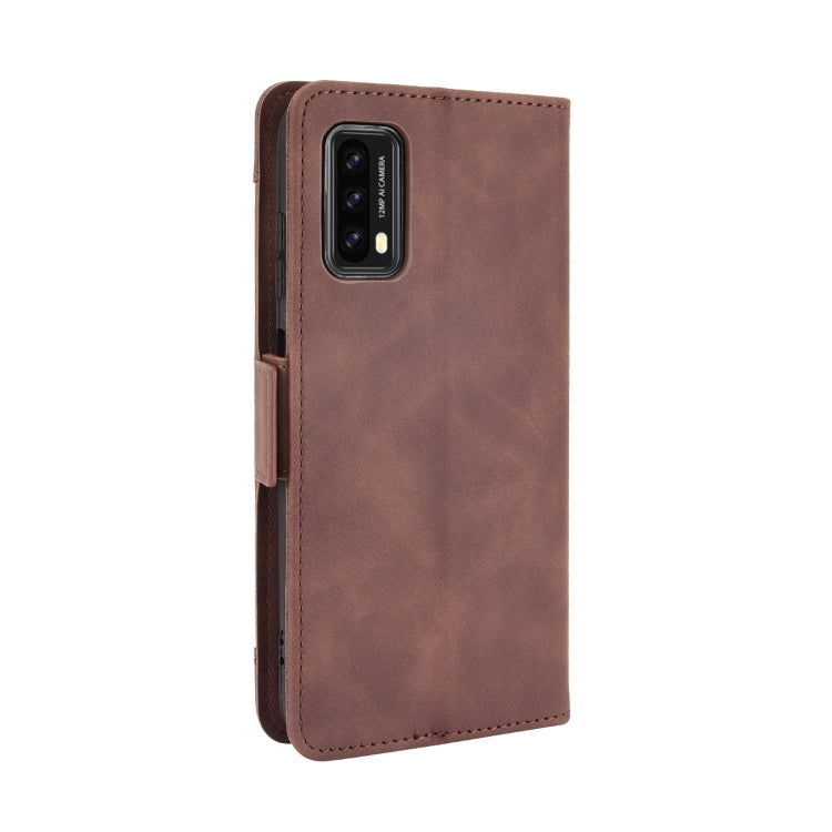 For Blackview A90 Skin Feel Calf Pattern Horizontal Flip Leather Case with Holder & Card Slots & Photo Frame(Brown) - More Brand by PMC Jewellery | Online Shopping South Africa | PMC Jewellery | Buy Now Pay Later Mobicred