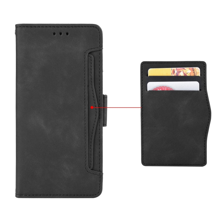 For Blackview A90 Skin Feel Calf Pattern Horizontal Flip Leather Case with Holder & Card Slots & Photo Frame(Black) - More Brand by PMC Jewellery | Online Shopping South Africa | PMC Jewellery