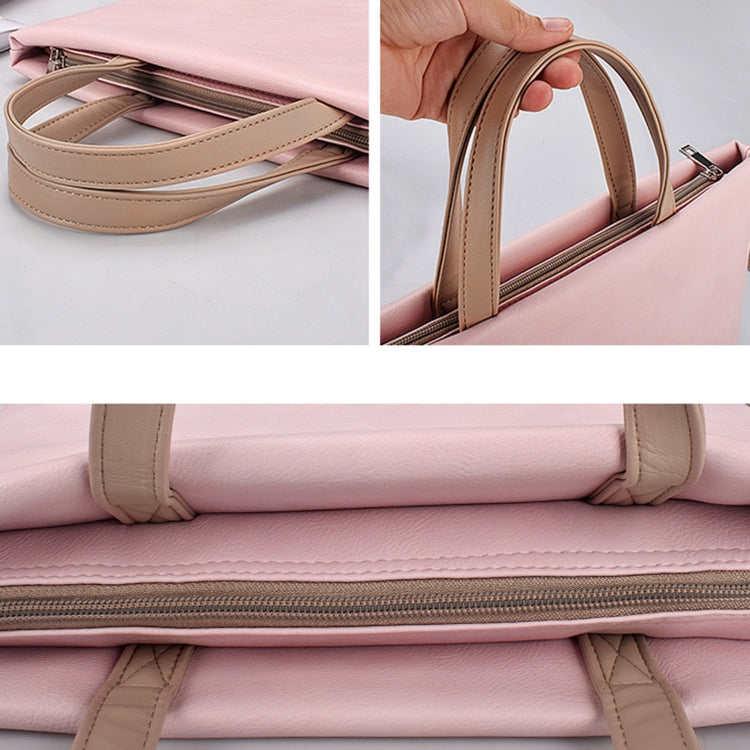 ST05SDZ Lightweight Notebook Laptop Bag with Detachable Shoulder Strap, Size:13.3 inch(Pink) - 13.3 inch by PMC Jewellery | Online Shopping South Africa | PMC Jewellery | Buy Now Pay Later Mobicred