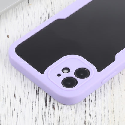 For iPhone 11 Acrylic + TPU 360 Degrees Full Coverage Shockproof Protective Case (Purple) - iPhone 11 Cases by PMC Jewellery | Online Shopping South Africa | PMC Jewellery