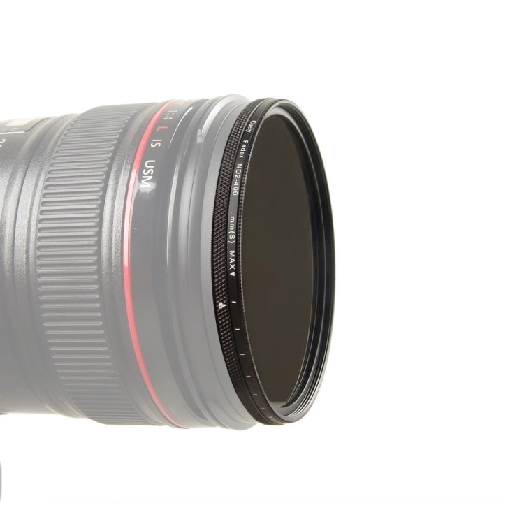 Cuely 40.5mm ND2-400 ND2 to ND400 ND Filter Lens Neutral Density Adjustable Variable Filter - free shipping - PMC TechLife - Order now!