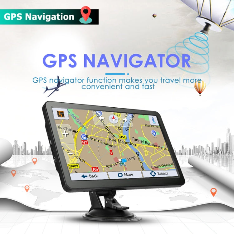 7 inch Car GPS Navigator 8G+256M Capacitive Screen High Configuration, Specification:Middle East Map - Car MP3 & MP4 & MP5 by PMC Jewellery | Online Shopping South Africa | PMC Jewellery | Buy Now Pay Later Mobicred