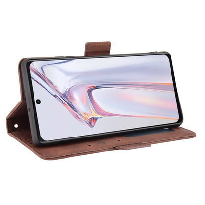 For Blackview A100 Skin Feel Calf Pattern Horizontal Flip Leather Case with Holder & Card Slots & Photo Frame(Brown) - More Brand by PMC Jewellery | Online Shopping South Africa | PMC Jewellery | Buy Now Pay Later Mobicred