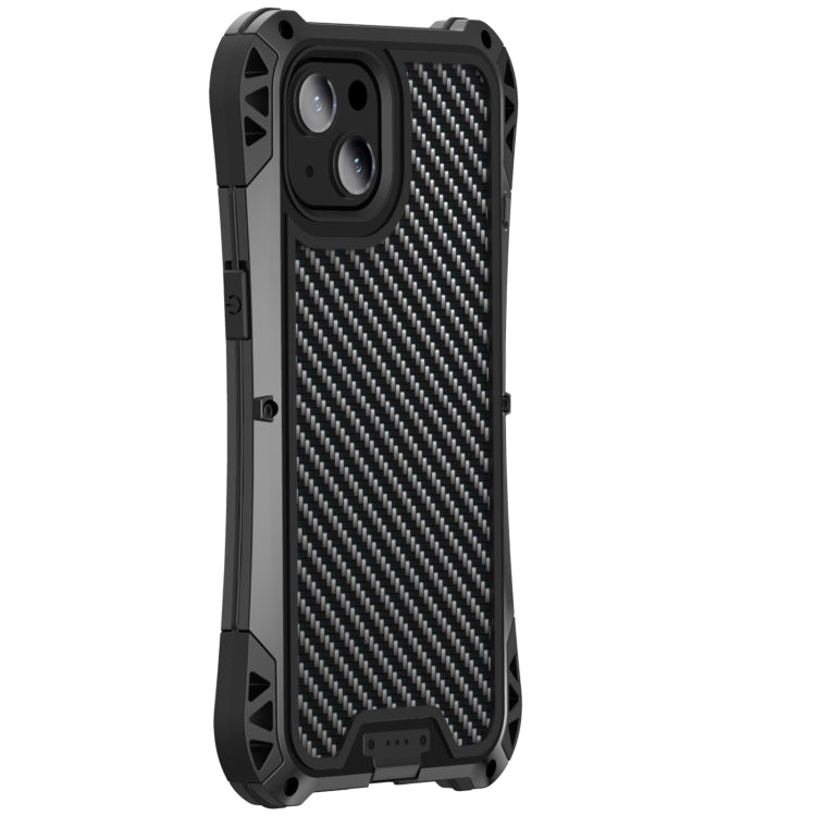 For iPhone 13 mini R-JUST AMIRA Shockproof Dustproof Waterproof Metal Protective Case (Black) - iPhone 13 mini Cases by R-JUST | Online Shopping South Africa | PMC Jewellery