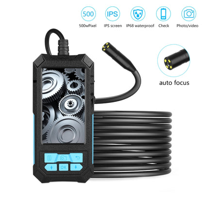 P90 14mm 4.5 inch HD 500W Autofocus Camera Endoscope Portable Waterproof Industrial Pipe Endoscope, Hard Cable Length: 10m -  by PMC Jewellery | Online Shopping South Africa | PMC Jewellery | Buy Now Pay Later Mobicred