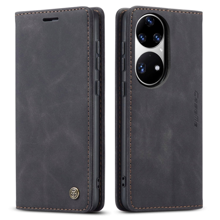 CaseMe 013 Multifunctional Horizontal Flip Leather Case with Holder & Card Slot & Wallet For Huawei P50 Pro(Black) - Huawei Cases by CaseMe | Online Shopping South Africa | PMC Jewellery | Buy Now Pay Later Mobicred