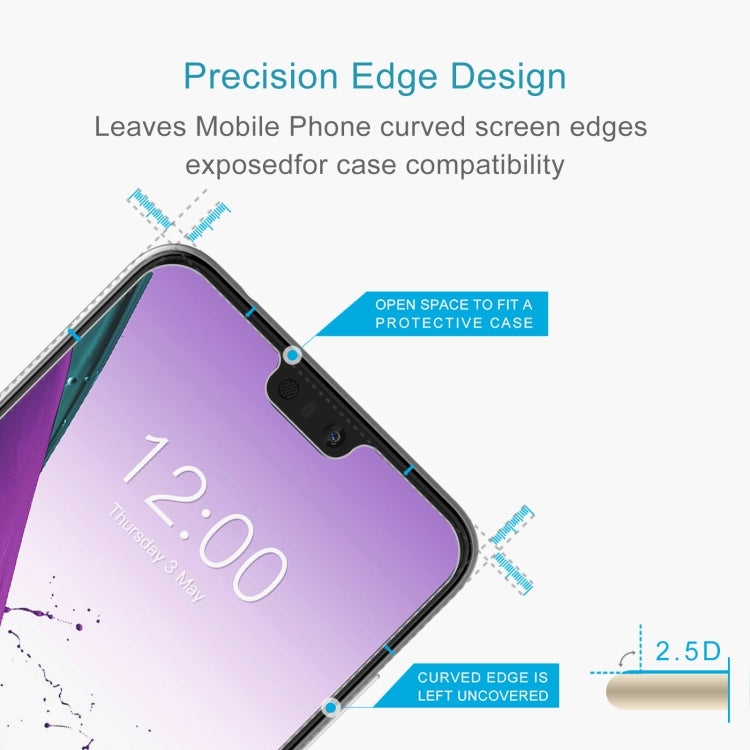 For Doogee N10 50 PCS 0.26mm 9H 2.5D Tempered Glass Film - For Doogee by PMC Jewellery | Online Shopping South Africa | PMC Jewellery | Buy Now Pay Later Mobicred