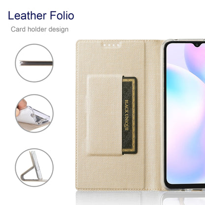 For Sharp Aquos R6 ViLi DMX Series Shockproof TPU + PU Leather Magnetic Attraction Horizontal Flip Case with Card Slot & Holder(Gold) - More Brand by ViLi | Online Shopping South Africa | PMC Jewellery | Buy Now Pay Later Mobicred