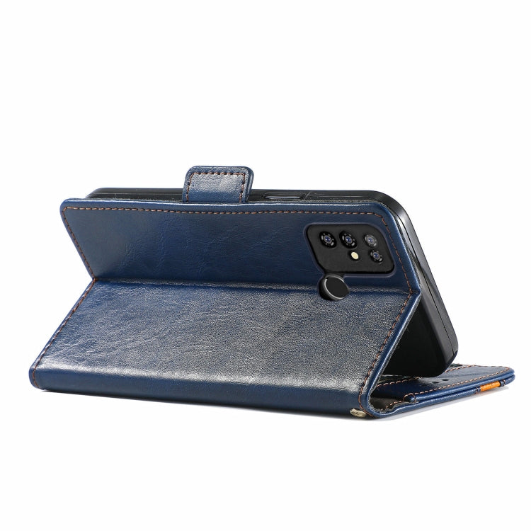 For Doogee X96 Pro CaseNeo Business Splicing Dual Magnetic Buckle Horizontal Flip PU Leather Case with Holder & Card Slots & Wallet(Blue) - More Brand by PMC Jewellery | Online Shopping South Africa | PMC Jewellery | Buy Now Pay Later Mobicred