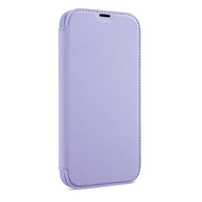 For iPhone 13 Pro Skin Feel Horizontal Flip PU Leather Case with Holder & Card Slot (Taro Purple) - iPhone 13 Pro Cases by PMC Jewellery | Online Shopping South Africa | PMC Jewellery