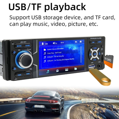 JSD-3001 HD 4 inch Car Stereo Radio MP5 Player Audio Player FM Bluetooth USB / TF AUX - Car MP3 & MP4 & MP5 by PMC Jewellery | Online Shopping South Africa | PMC Jewellery | Buy Now Pay Later Mobicred