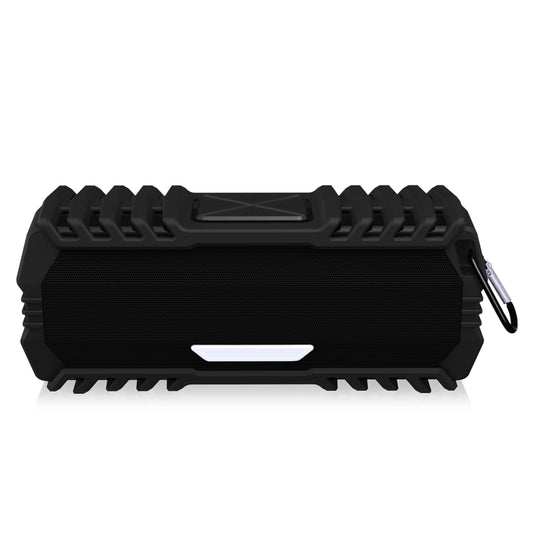 NewRixing NR-5015 Outdoor Portable Bluetooth Speakerr with Hook, Support Hands-free Call / TF Card / FM / U Disk(Black) - Desktop Speaker by NewRixing | Online Shopping South Africa | PMC Jewellery | Buy Now Pay Later Mobicred