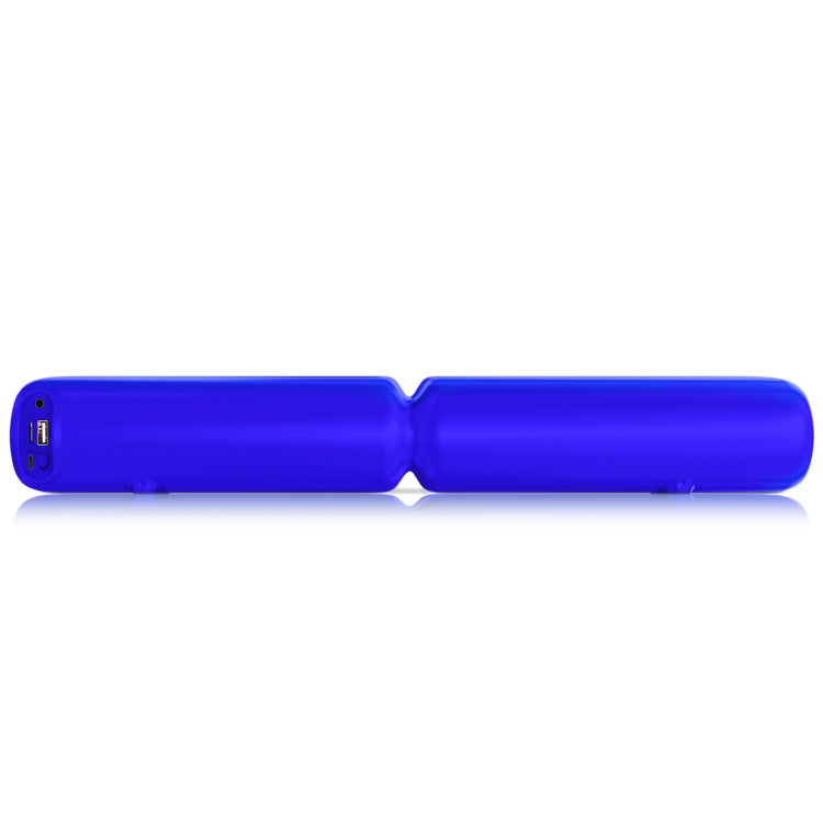 NewRixing NR-6017 Outdoor Portable Bluetooth Speaker, Support Hands-free Call / TF Card / FM / U Disk(Blue) - Desktop Speaker by NewRixing | Online Shopping South Africa | PMC Jewellery | Buy Now Pay Later Mobicred