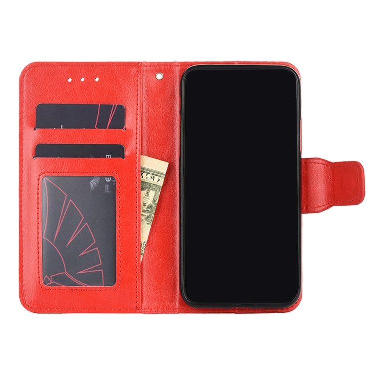 For Doogee X95 Crystal Texture Horizontal Flip Leather Case with Holder & Card Slots & Wallet(Red) - More Brand by PMC Jewellery | Online Shopping South Africa | PMC Jewellery | Buy Now Pay Later Mobicred