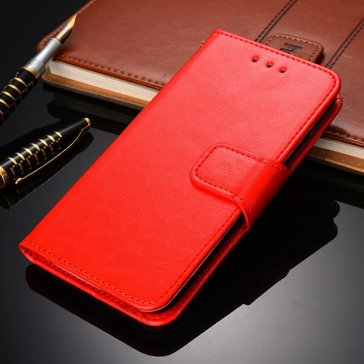 For Doogee X96 Pro Crystal Texture Horizontal Flip Leather Case with Holder & Card Slots & Wallet(Red) - More Brand by PMC Jewellery | Online Shopping South Africa | PMC Jewellery | Buy Now Pay Later Mobicred