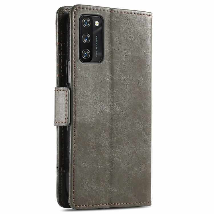 For Blackview A100 CaseNeo Business Splicing Dual Magnetic Buckle Horizontal Flip PU Leather Case with Holder & Card Slots & Wallet(Grey) - More Brand by PMC Jewellery | Online Shopping South Africa | PMC Jewellery | Buy Now Pay Later Mobicred