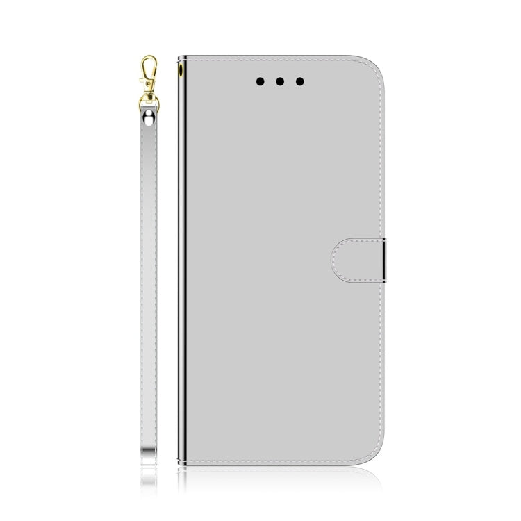 For Sony Xperia 1 Imitated Mirror Surface Horizontal Flip Leather Case with Holder & Card Slots & Wallet & Lanyard(Silver) - Sony Cases by PMC Jewellery | Online Shopping South Africa | PMC Jewellery