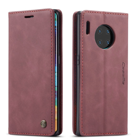 For Huawei Mate 30 Pro 4G / 5G CaseMe-013 Multifunctional Horizontal Flip Leather Case with Card Slot & Holder & Wallet(Wine Red) - Huawei Cases by CaseMe | Online Shopping South Africa | PMC Jewellery | Buy Now Pay Later Mobicred