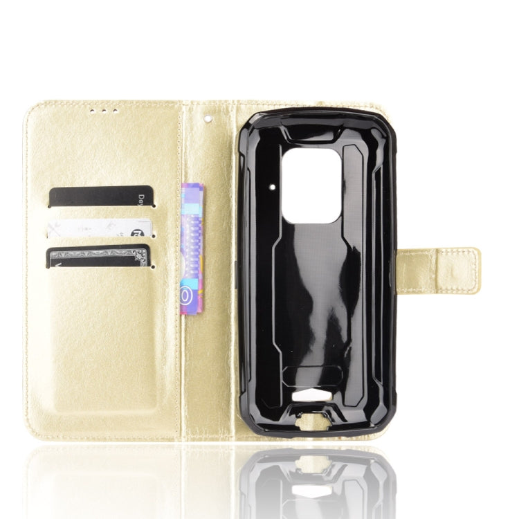 For Doogee S59 / S59 Pro Crazy Horse Texture Horizontal Flip Leather Case with Holder & Card Slots & Lanyard(Gold) - More Brand by PMC Jewellery | Online Shopping South Africa | PMC Jewellery | Buy Now Pay Later Mobicred