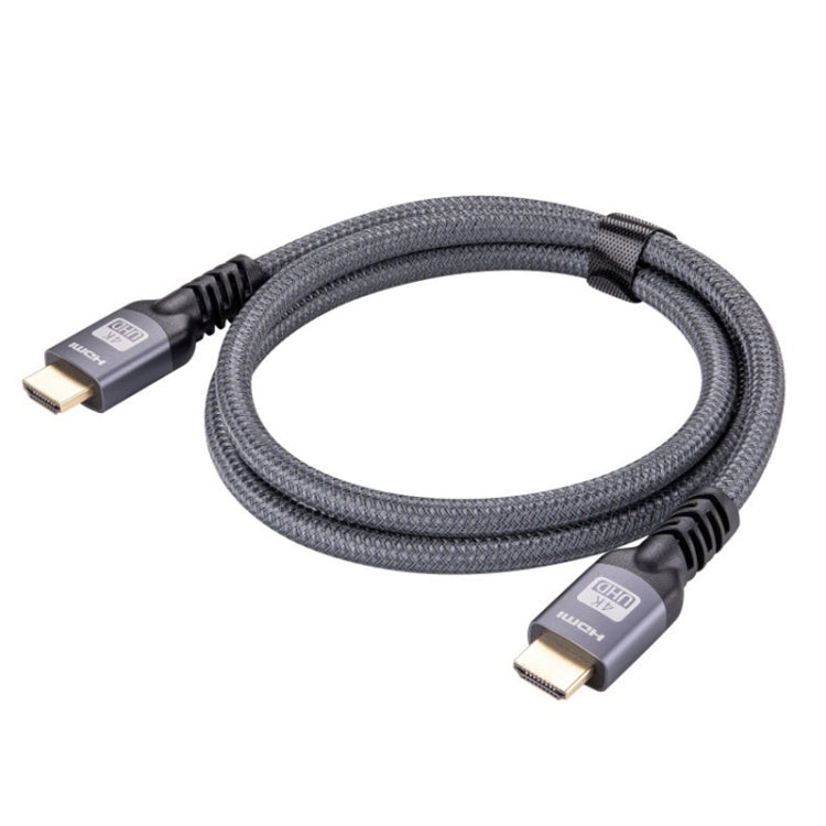 HDMI 2.0 Male to HDMI 2.0 Male 4K Ultra-HD Braided Adapter Cable, Cable Length:3m(Grey) - Cable by PMC Jewellery | Online Shopping South Africa | PMC Jewellery | Buy Now Pay Later Mobicred