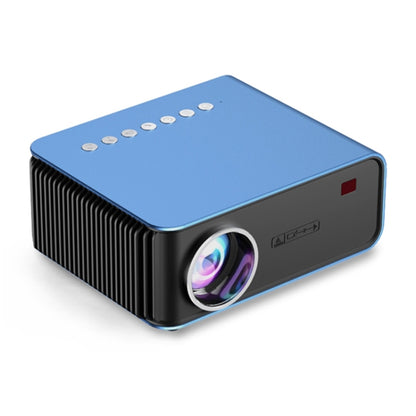 T4 Same Screen Version 1024x600 1200 Lumens Portable Home Theater LCD Projector, Plug Type:UK Plus(Blue) - Mini Projector by PMC Jewellery | Online Shopping South Africa | PMC Jewellery | Buy Now Pay Later Mobicred