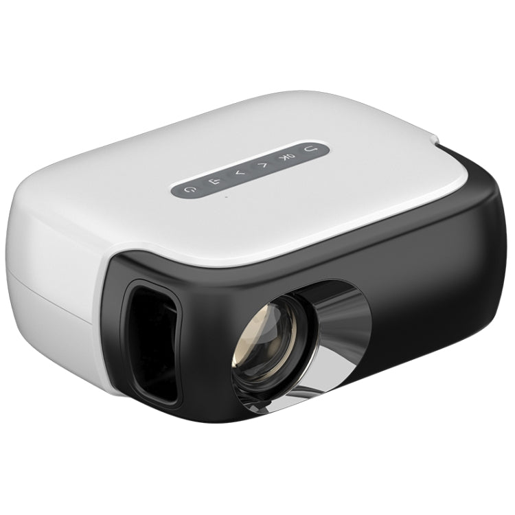 DR-860 1920x1080 1000 Lumens Portable Home Theater LED Projector, Plug Type:UK Plug(Black White) - LED Projector by PMC Jewellery | Online Shopping South Africa | PMC Jewellery | Buy Now Pay Later Mobicred